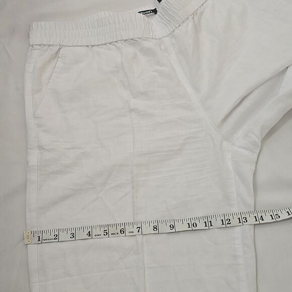 Olsen Europe Anna wide leg linen pants XL - Picture 7 of 10